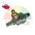 Pneumatic quick exhaust valve with a brass muffler and threaded connections.