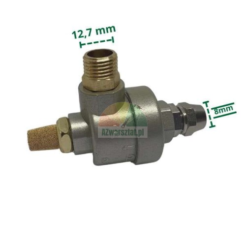 Durable quick exhaust valve for striker Type I 8mm and 12.7mm