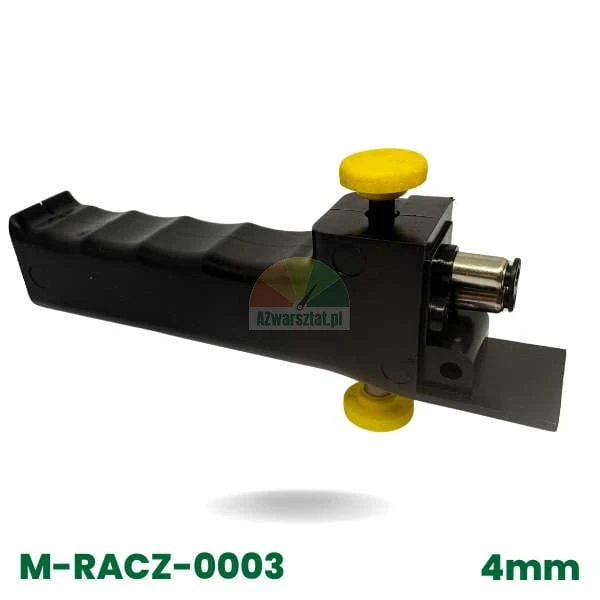 Tire changer handle grip (4mm) with yellow button
