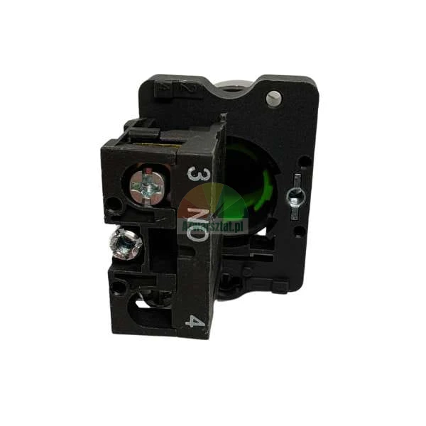 Normally open NO 3-4 contact block for control push buttons in black