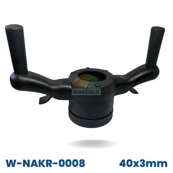 Premium Quick release wing nut 40x3mm for wheel balancers with dual handles
