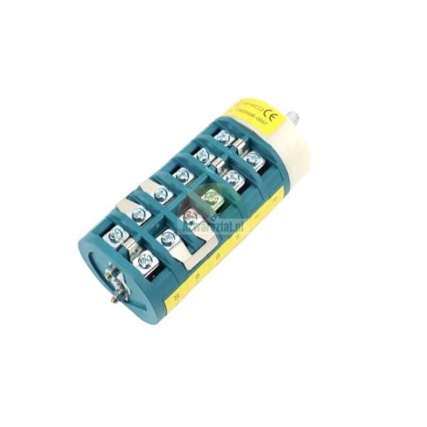 Rotary switch for tire changer (two speeds), Evert replacement, blue version.