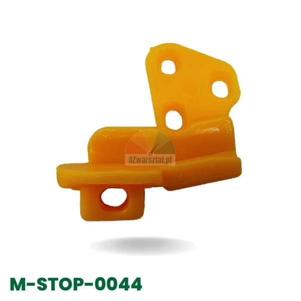 Yellow plastic mounting head protector Type X for tire changer, code M-STOP-0044