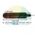 Wheel balancer shaft 40mm 18cm with dimensions