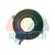 Compact seal for pipes made of EPDM rubber with metal bolts.