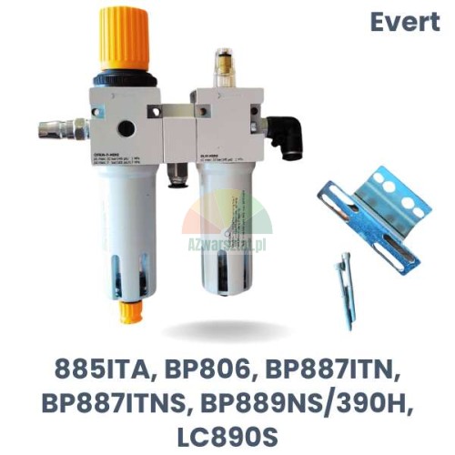 Evert replacement: Complete compressed air service unit 885ITA, BP806, BP887ITN, BP887ITNS, BP889NS/390H, LC890S