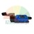 Limit switch with roller lever ME-8104, blue housing