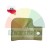 Plastic window regulator slider guide, beige color, window lift mechanism component