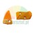Orange plastic protector for mounting head Evert BP896 BP889NV/390H B897V