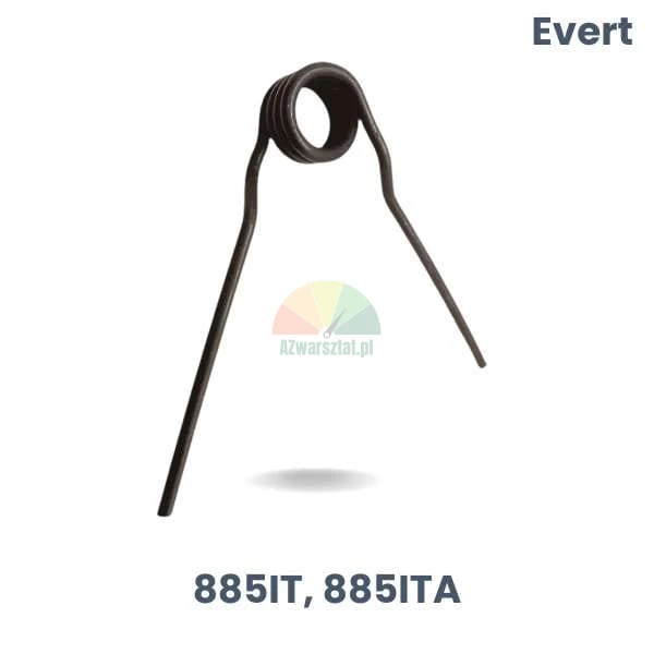 Replacement for Evert: Torsion spring 885IT, 885ITA on a white background.