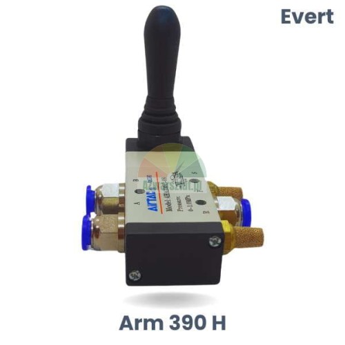 Pneumatic control valve up down steering Arm 390 H Evert replacement