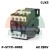 Motor contactor CJX2-1810 220V AC for electric motor control.