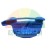 Blue plastic tire changer mounting head protector