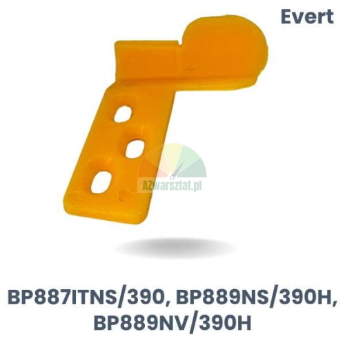 Yellow plastic mounting head protector for Evert BP887ITNS/390, BP889NS/390H, BP889NV/390H
