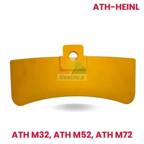 Yellow plastic bead breaker shovel protector for ATH-Heinl ATH M32, ATH M52, ATH M72 tire changers