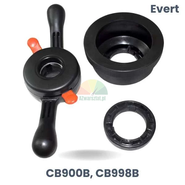 Evert replacement kit: quick release nut and adapter for alloy wheels CB900B, CB998B