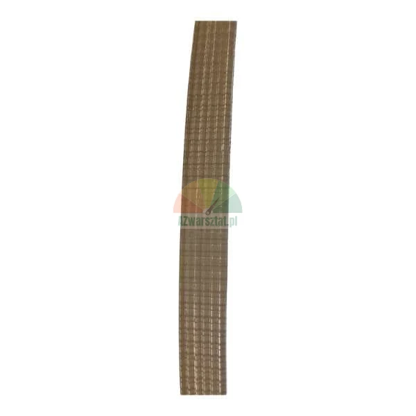Brown sealing tape with a visible mesh texture on a white background