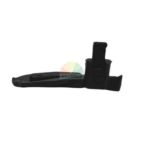 Black rubber seal component shown from the side on a white background.