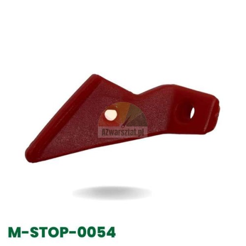 Red plastic protector for mounting head Type AM