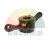 Black barbell collar with two handles and red accents