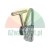 Metal jaw clamp with T-handle for tensioning or lifting