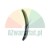 Black curved plastic element with a mounting hole in the center.