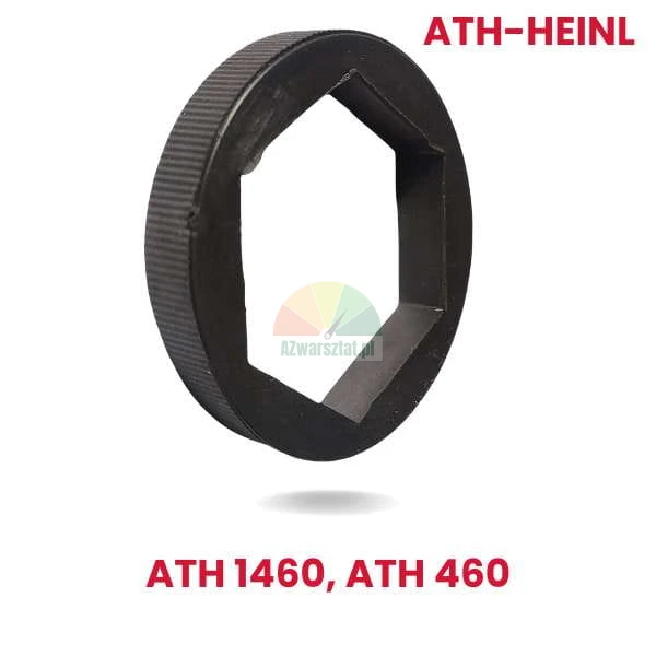 Hexagonal rubber limiter for tire changer models ATH 1460 and ATH 460
