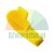 Yellow plastic pry tool for opening electronics or automotive trim
