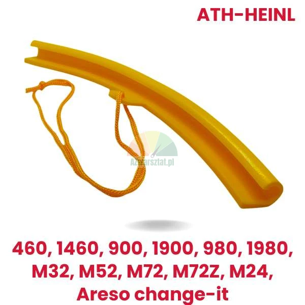 ATH-Heinl replacement: Large yellow 23cm rim protector with cord for tire changers 460, 1460, 900, 1900, 980, 1980, M32, M52, M72, M72Z, M24, Areso change-it.