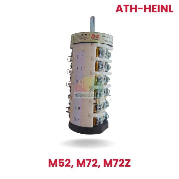 Replacement ATH-Heinl 2-speed rotary switch for M52, M72, M72Z models