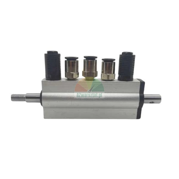 Aluminum foot pedal valve block for ATH-Heinl tire changers