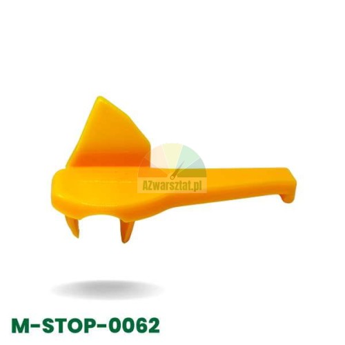 Yellow plastic protector for mounting head type AT for tire changer