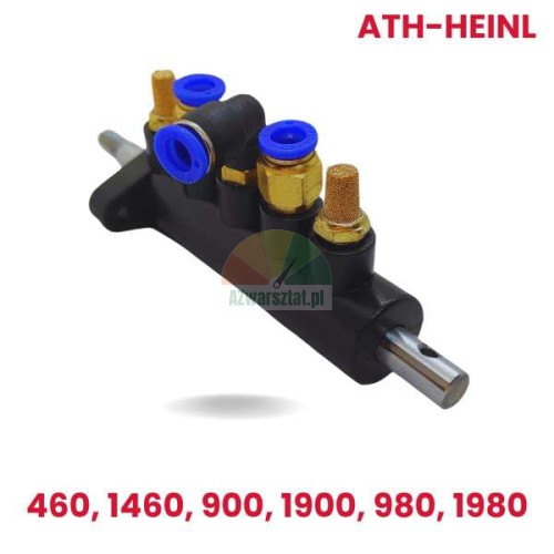 Black pneumatic valve distributor replacement for ATH-Heinl models 460, 1460, 900, 1900, 980, 1980.