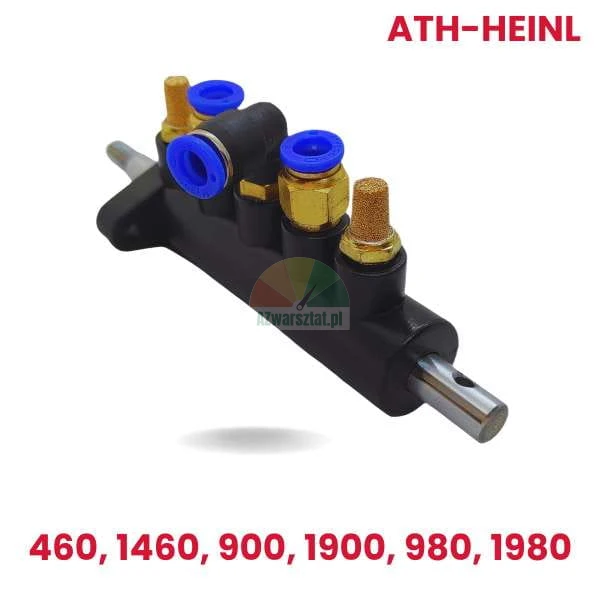 Black pneumatic valve distributor replacement for ATH-Heinl models 460, 1460, 900, 1900, 980, 1980.
