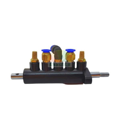 Black valve distributor replacement for ATH-Heinl tire changer models.