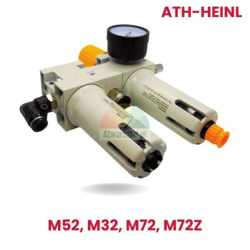Replacement for ATH-Heinl: Complete compressed air service unit for M52, M32, M72, M72Z models with pressure gauge