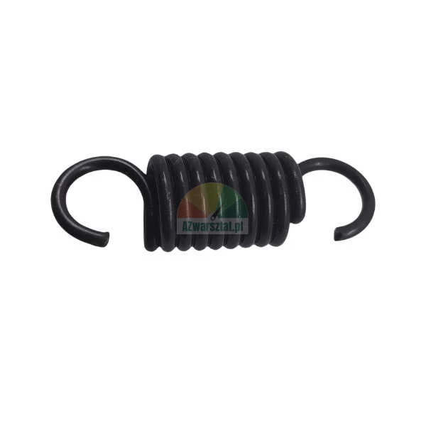 Black tension spring with hooks on both ends