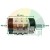 Mini rotary switch EN60947-3 20A with dimensions 60x40 mm