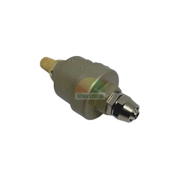 Quick exhaust valve with a brass silencer