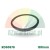 Black rubber gasket 180mm, model RDS0676.
