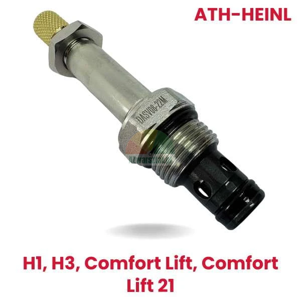 ATH-Heinl replacement: Lowering valve with emergency lowering button for H1, H3, Comfort Lift, Comfort Lift 21