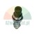 Hydraulic cartridge valve top view showing thread and seals