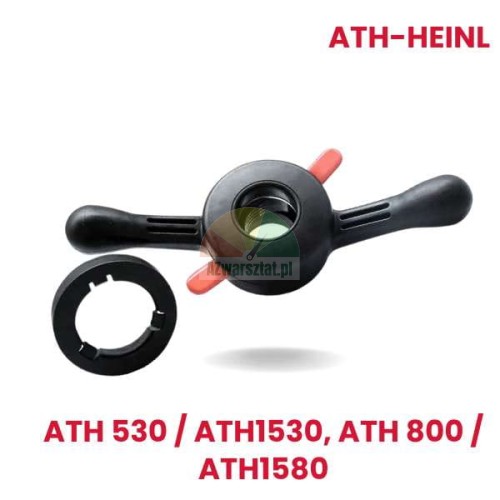 ATH-Heinl replacement: Quick release nut for wheel balancer, fits models ATH 530, 1530, 800, 1580.