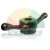 Quick release nut for wheel balancer with two handles and red buttons