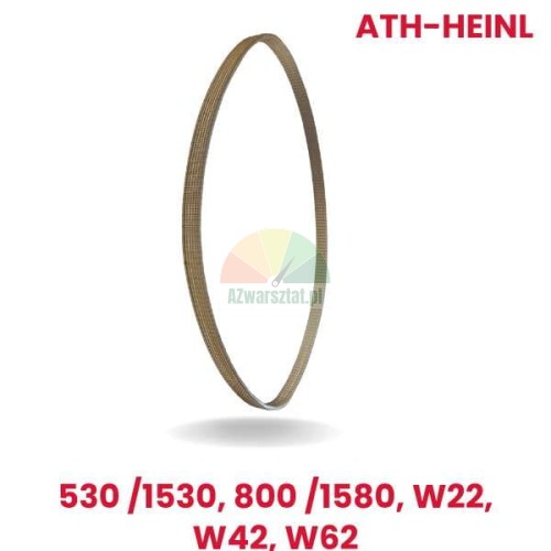 Yellow wheel balancer motor belt replacement for ATH-Heinl models 530/1530, 800/1580, W22, W42, W62