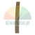 A single brown synthetic rattan strip with a dense weave texture.