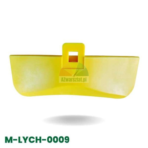 Yellow profiled plastic bead breaker blade protector for tire changer