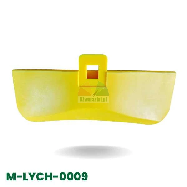 Yellow profiled plastic bead breaker blade protector for tire changer