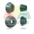 Centering cone set for ATH-Heinl wheel balancer 40mm shaft