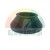 Black conical dust cover for bicycle or scooter headset